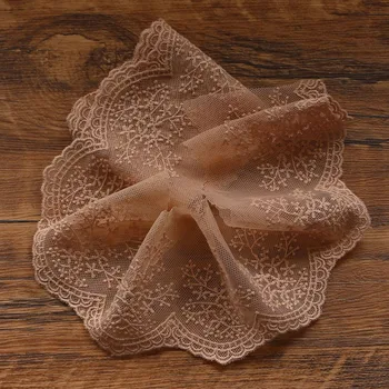 

2 YARD 9 cm snow contracted gauze embroidery Lace DIY costume design materials cotton lace