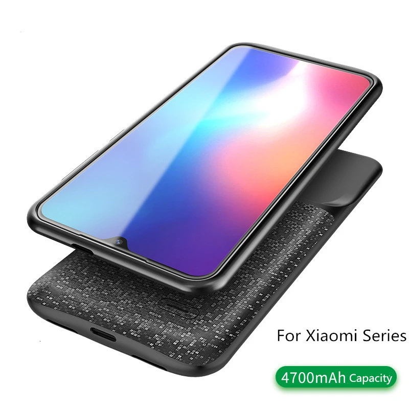 For Xiaomi Mix 2 Battery Charger Case for Xiaomi Mi 8 9 SE Mix 2 2s 6 6XBackup Power Bank 5500mah External Charger Cover Case