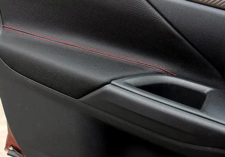 Для Mitsubishi Outlander 2014 2015 2016 2017 2018 4 шт. интерьер автомобиля мягкая микрофибра кожаная