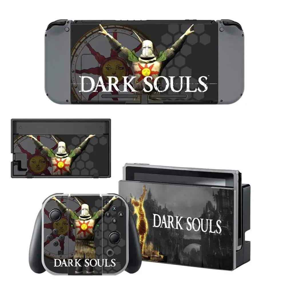Наклейки для nintendo switch из кожи Dark Souls kingd Switch для консоли nintendo Switch Joy-con наклейки для док-станции контроллера - Цвет: YSNS1150