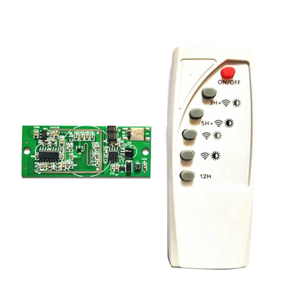 

LDPIR37 Practical Microwave Radar Switch Outdoor Garden Remote Controller Body Sensor 3.7V 7.4V Home Solar Light Control Panel