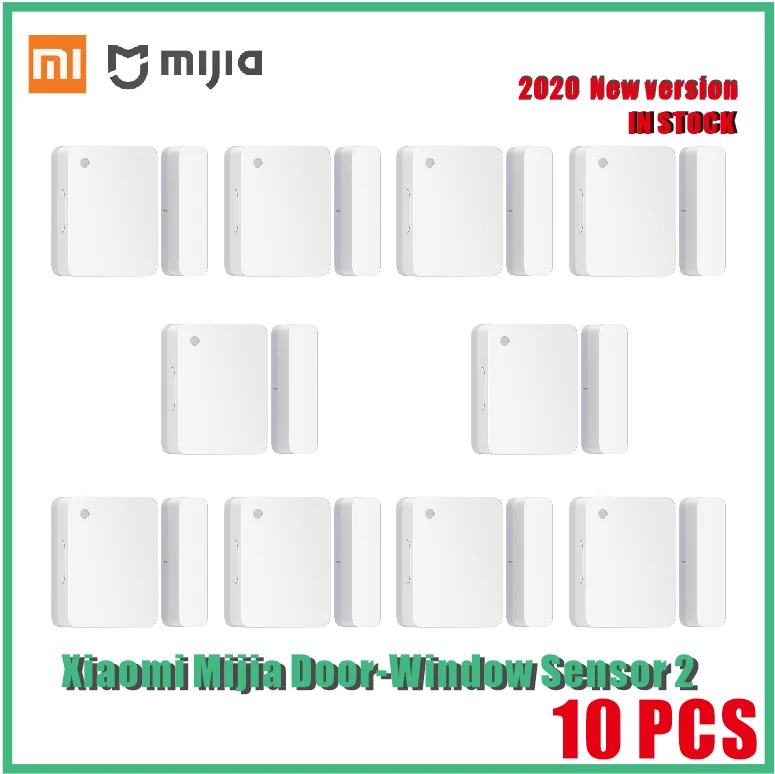 2020new Xiaomi Mijia Door Window Sensor 2 Intelligent Mini Door Sensor Pocket Size Smart Home Automatic Control For Mi home app 