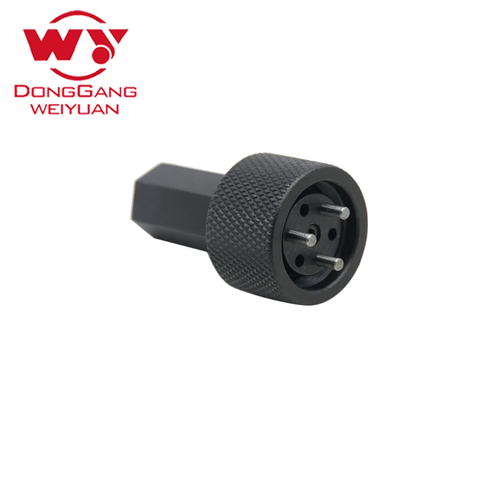 

Dismantling Tool, Disassemble Tool, for Denso injector, Diesel Fuel Removal Tool, three-jaw spanner tool, with 3 pins, DZCX6-00
