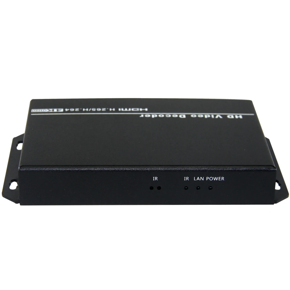 Видео декодер URay H.265 H.264 1080P HD HDMI + AV /RCA IP для камеры поддержка RTSP UDP HLS RTMP декодер|rtmp