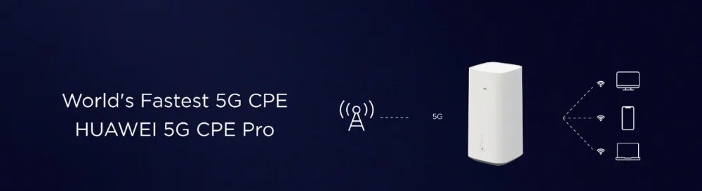 Huawei 5G CPE Pro(H112-372) 5G(n41/n77/n78/n79) 4G(B1/3/5/7/8/18/19/20/28/32/34/38/39/40/41/42/43) беспроводной роутер CPE