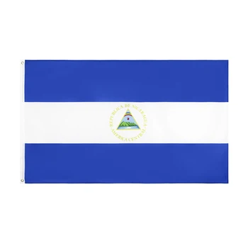 

Flaglink 90*150cm ni nic Nicaragua flag of Nicaraguan