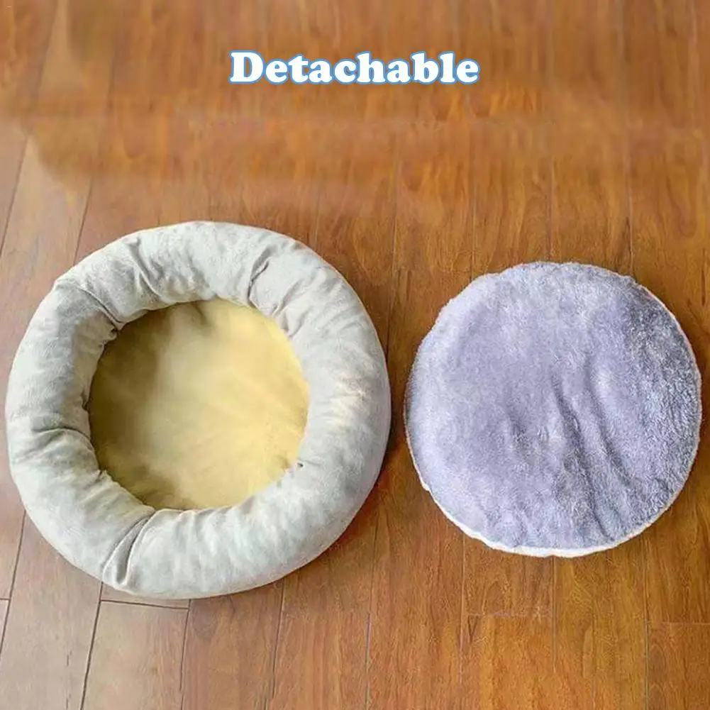 

New High-quality All Seasons Universal Cotton Nest Detachable Cushion Cat Sleeping Bed Cat Warm Bed Pet Cat Nest Wholesale