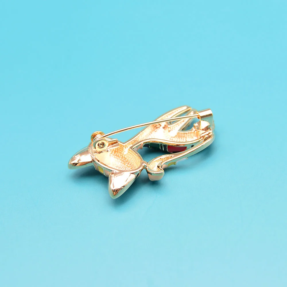 CINDY XIANG New Arrival Cute Enamel Paint Cat Brooch Unisex Women And Men Brooch Pin Animal Design Fashion Jewelry 2 Colors