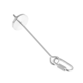 

New Arrivials 12cm 20cm Essential Bird Parrot Cage Stainless Steel Skewer Food Meat Stick Spear Fruit Holder Toy