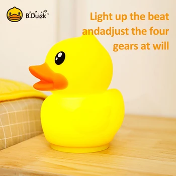 

LED Duck Baby Night Light Kids Sleep Light Child Silicone Touch Sensor Night Lamp Baby Desk Lamp Room Decoration