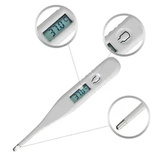 Детский цифровой термометр для тела, водонепроницаемый USSP, термометр для взрослых с ЖК-дисплеем, цифровой термометр для измерения температуры ребенка