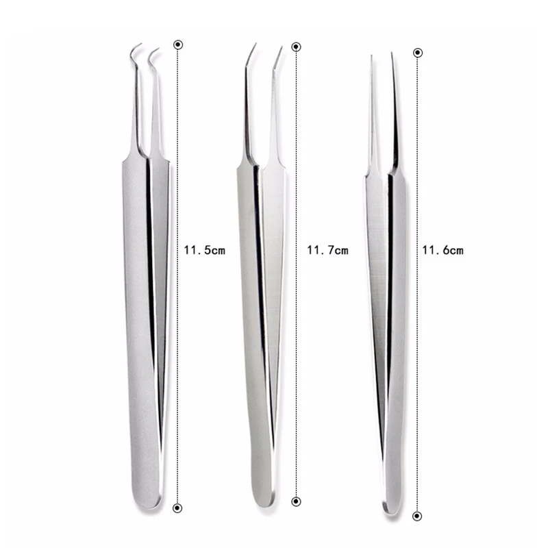 1PC Stainless Steel  Blemish Extractor Tool For Remove Comedones Blackhead Acne Pimple Tools 2020