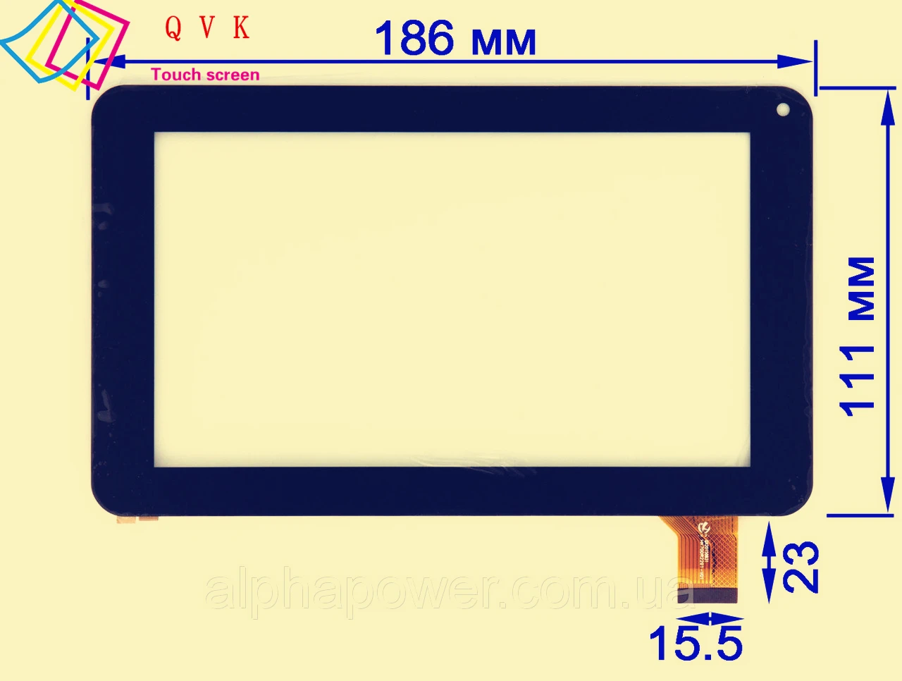 

7-дюймовый сенсорный экран для Goclever TAB R70/HAPPY_PRO-01/Irbis TS70/RoverPad SKY T70/Soulycin S18/выше M720/Prestigio PER5474BC