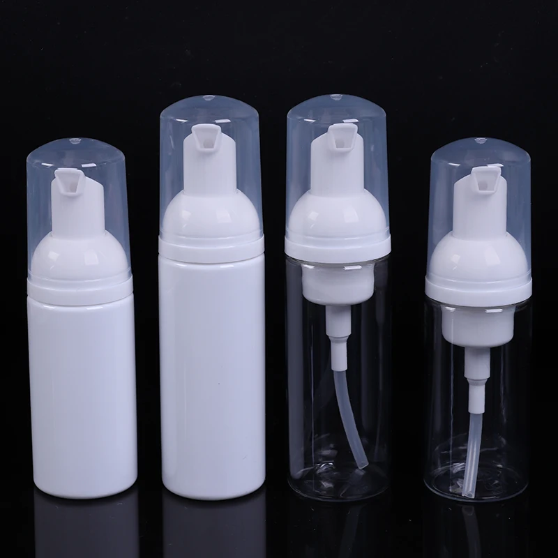 50ML/60ML 디스펜서 비누 거품 거품 펌프 병, 여행 플라스틱 휴대용 편리한 병 빈 거품 병 1 개