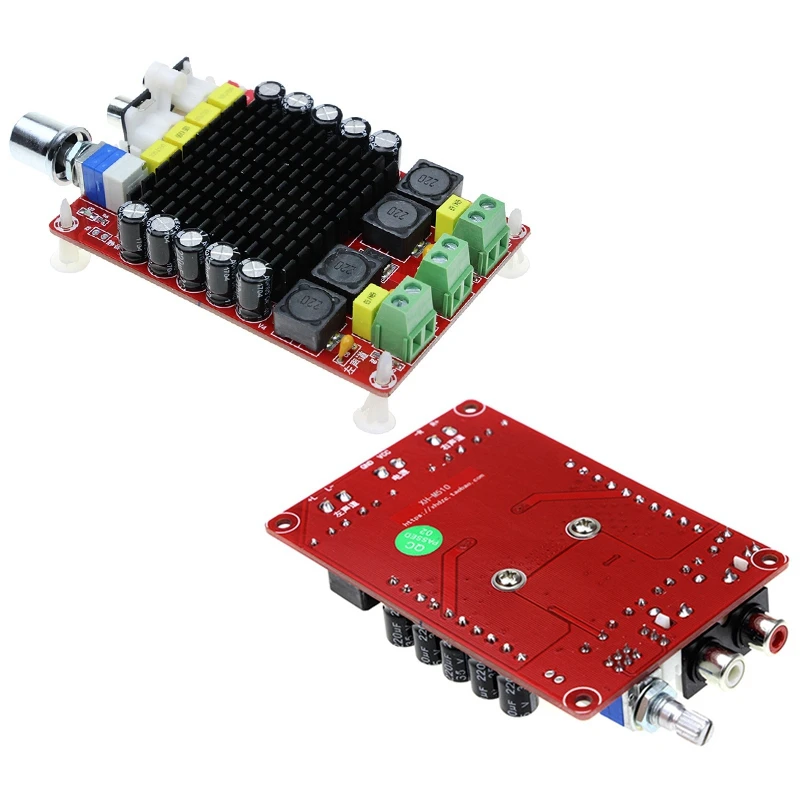 Smart Electronics Tda7498 Dc 14 34V Amplifier Board Of Class D 2X100W Dual Channel Audio Stereo Amplifier Board Xh M510