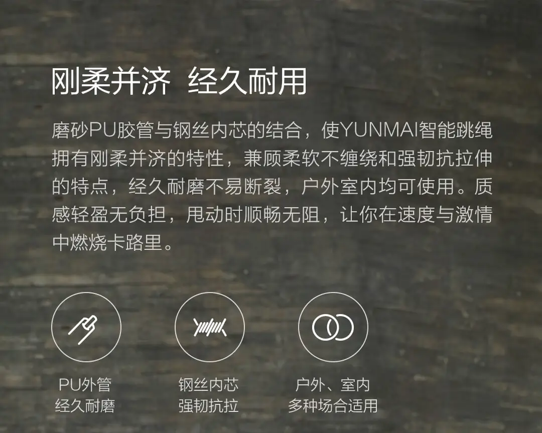 Новое поступление Xiaomi Mijia Youpin YunMai интеллектуальная тренировочная Скакалка умное подключение приложение USB зарядка Регулируемая износостойкая