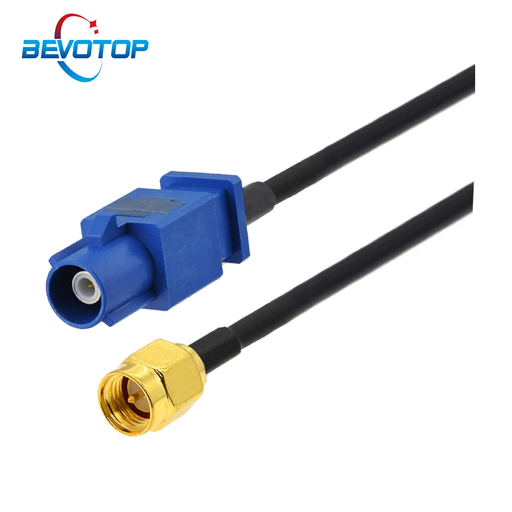 car navigation system 1PCS Extended Fakra C Male to SMA Male Plug  RG174 Pigtail GPS Antenna Extension Cable Coaxial for Auto Car Vehicle car navigation system