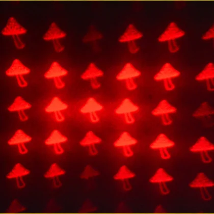 Mushroom 1 шт. новая модель анти-столкновения заднего конца автомобиля лазерный задний противотуманный фонарь авто тормоз парковочная лампа Rearing Автомобильная сигнальная лампа Стайлинг - Цвет: Mushroom