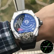 A0997 мужские часы Топ бренд подиум роскошный европейский дизайн автоматические механические часы