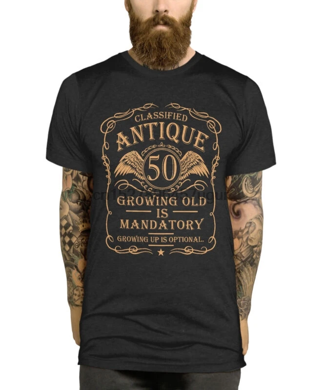 Mens Funny \ Novelty 50th Birthday T-Shirt Details about   Bottles 1970 Gift Present Idea 