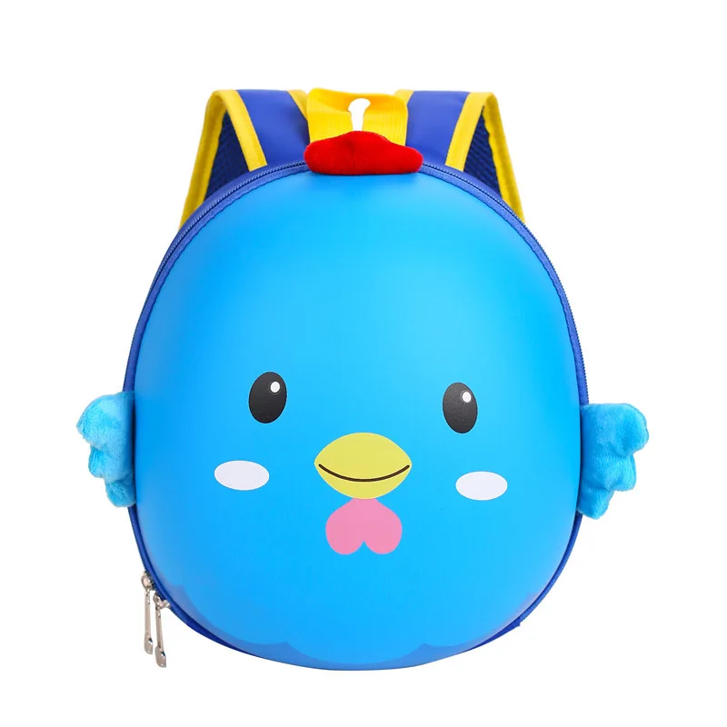 

Children Backpack Baby Nursery School Bag Cartoon Chickens Eggshell Bag Kids Backpack