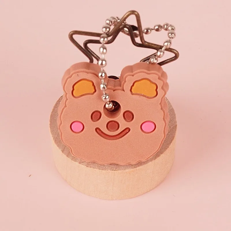 Keychain Case Cover Cartoon Silicone Protective For Key Control Dust Holder Organizer Home Supplies