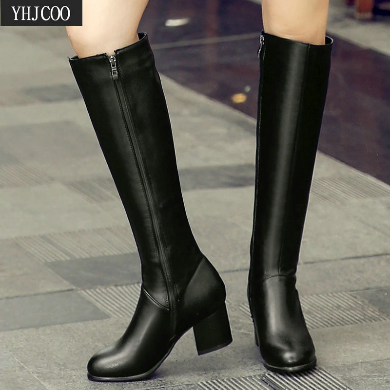 Модные мотоциклетные ботинки Сезон осень-зима Модель 2020 года Женские высокие