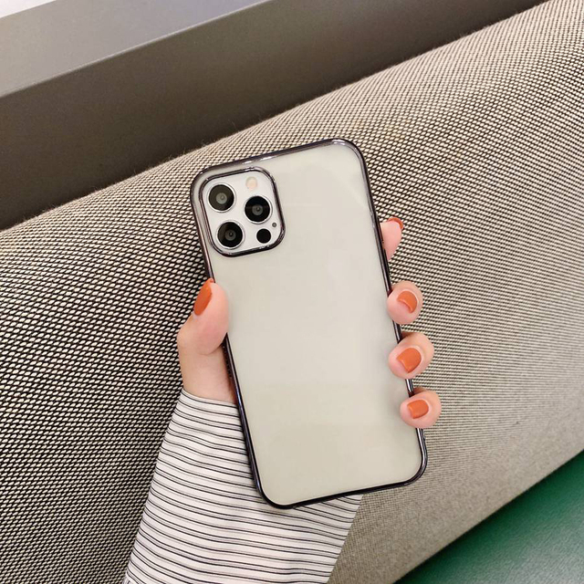 Bumper Transparent Phone Case TPU Cover For IPhone 13 12 11 Pro Max 13 12 Mini XR X XS Max 6 6s 7 8 Plus SE 2020