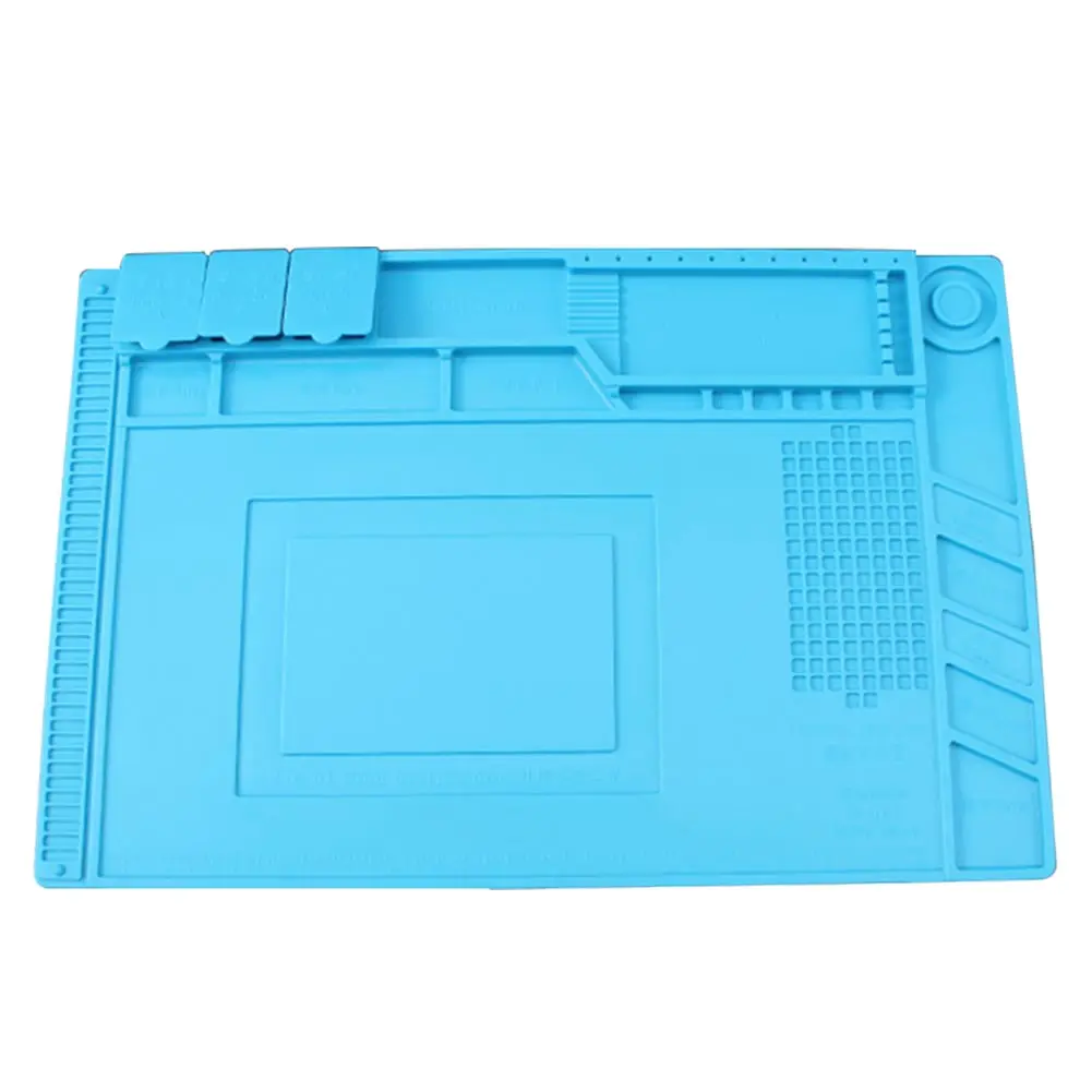 

Pad Heat-Resistant Magnetic Insulation Soft Non-Slip Tools Phone Computer Repair Heat Gun Station Silicone Maintenance Platform