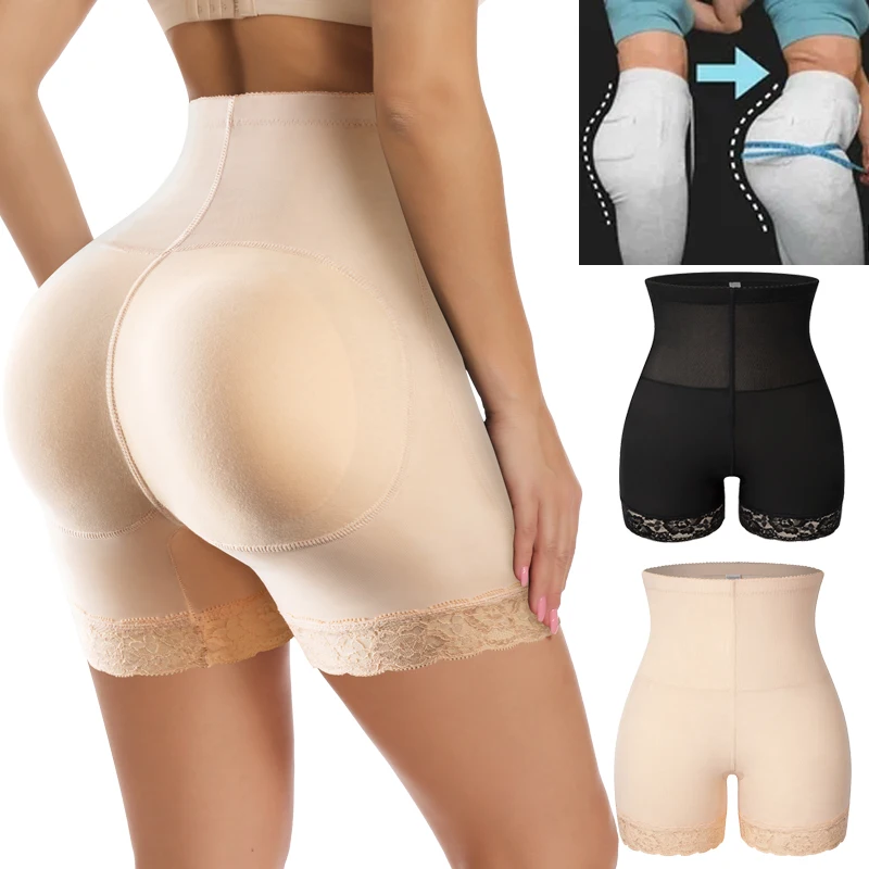 Side Butt Pads Shapewear Bodysuit para Mulheres, Controle De Barriga, Butt  Lifter, Hourglass Body Shaper, Espartilho Acolchoado, Bigger Booty  Underwear - AliExpress