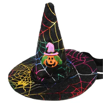 

Pet Cat Halloween Christmas Cosplay Props Hat Dog Pumpkin Head Cover Cap C63B