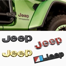 Para jeep wrangler tj jk jl grand cherokee comandante renegado liberdade bússola patriot tronco dianteiro lado liga emblema modificação