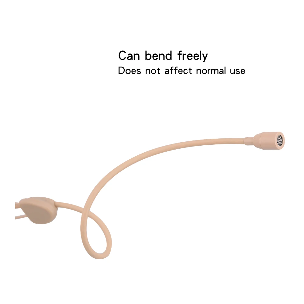 Versão de Atualização Ta4f para Shure Electret Condensador Headworn Fone Ouvido Microfone Dupla Orelha Pendurado 4 Pinos Xlr Pacote Corpo Cabo Grosso - Image 2