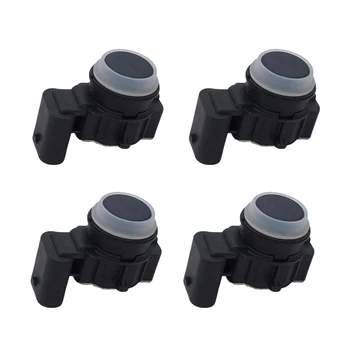 

4X Car Bumper Parking Sensor Parking Sensor Parking Assist Sensor for Tesla Model S X 1048473-01-A 0263033324 Black