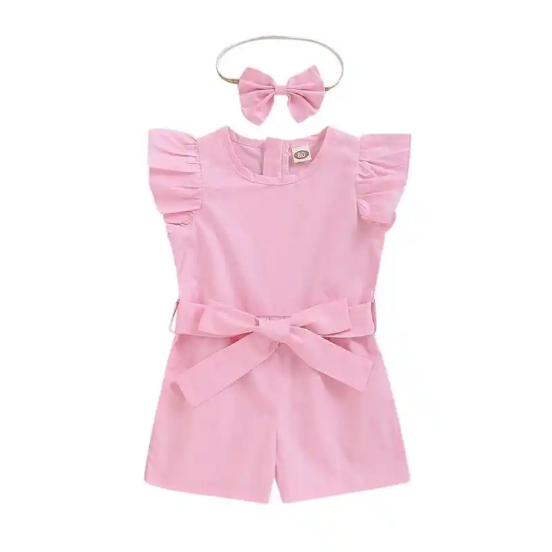 pink romper womens