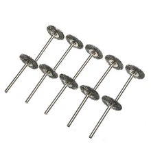 Резьба по дереву, камень, металлическая щетка для снятия заусенцев, набор для полировки, вращающийся инструмент для мастерской