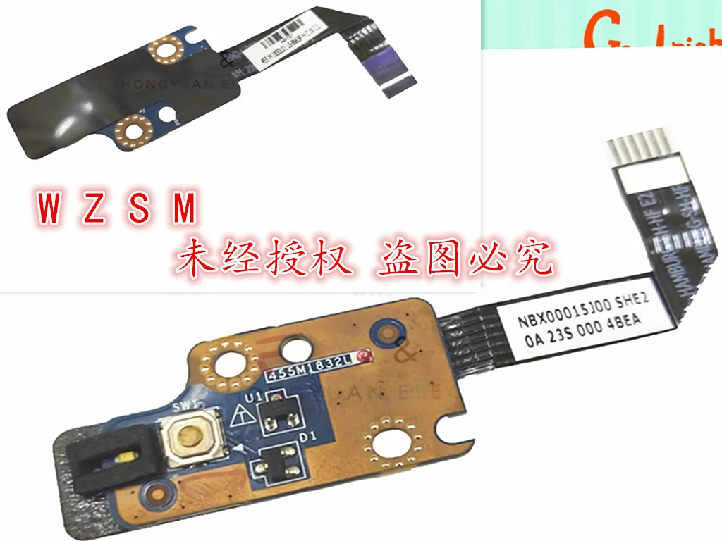 

1PCS-10PC New Power Button and Function Boards Cable Switch Board Power Board For HP envy4-1000 envy6-1000 ENVY 4 ENVY 6 BOARD
