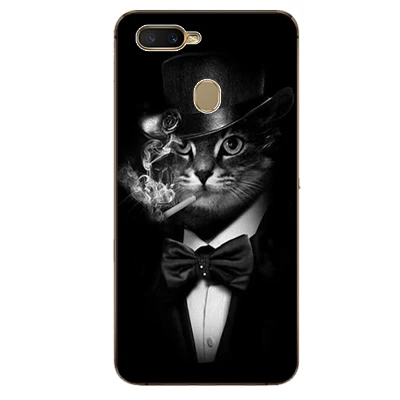 Для OPPO A5S CPH1909 A 5s чехол 6," Роскошный чехол из ТПУ и силикона Чехлы для OPPO AX5S задняя крышка для OPPOA5S Funda Coque - Цвет: W61