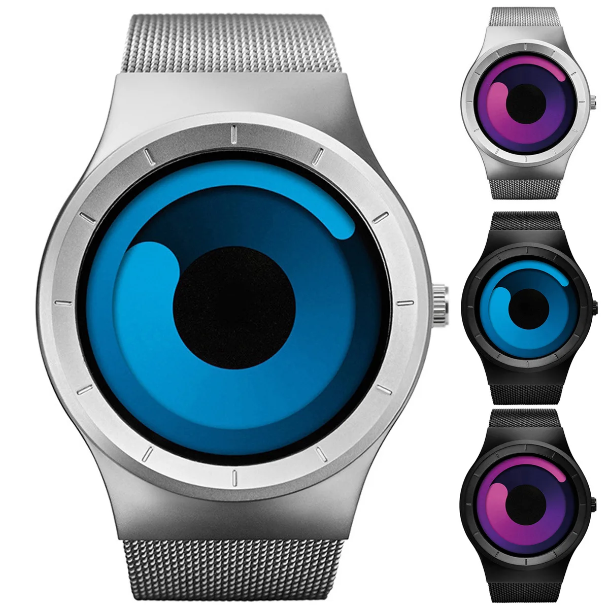 

EBay Star Vortex Element Dial Sports Waterproof Quartz Watch Table