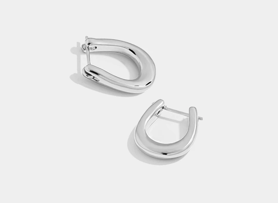 Yhpup, персональный бренд, медные 16 K серьги-кольца из металла, простые крошечные массивные сережки oorbellen для женщин, вечерние ювелирные изделия 925