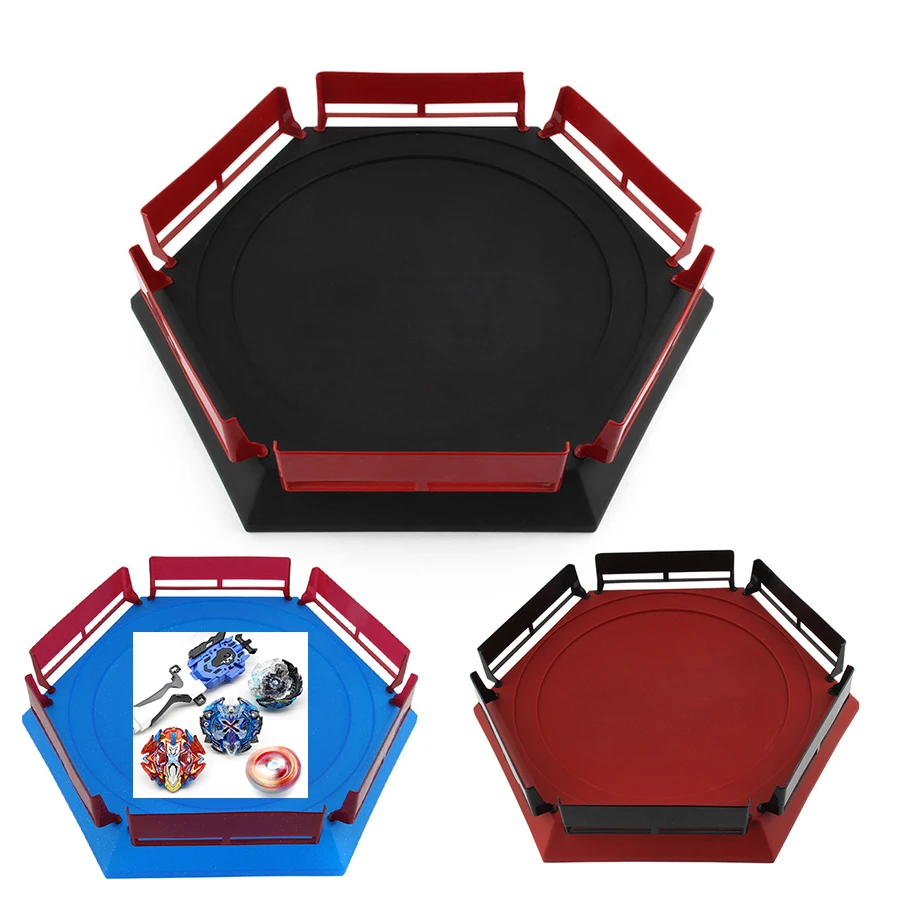 

New Arena Beyblade Stadium Gift For Kids Beyblade Burst Original Gyro Arena Bey Blade Blades Launcher Spinning Top Toys B122