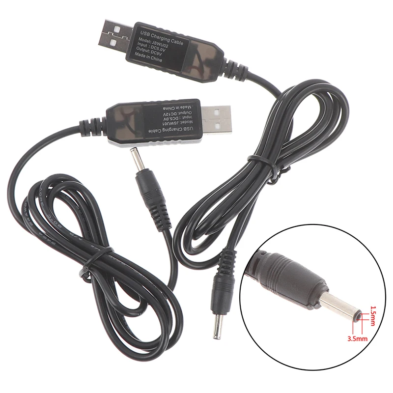 USB повышающий преобразователь постоянного тока от 5 В до 9 в 12 кабель + соединитель