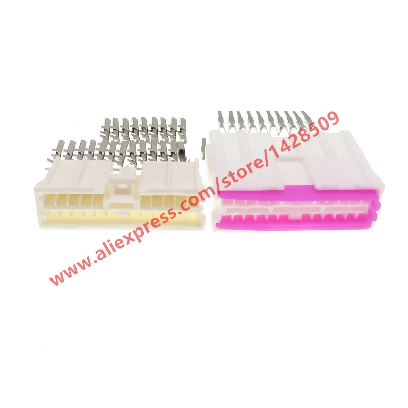 10 Sets 22 Pin Female Male Car DVD Plug Auto Wire Cable Conenctor