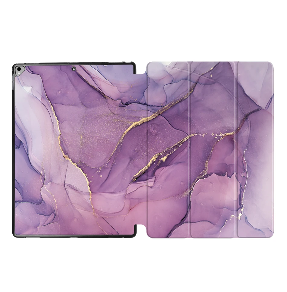 Чехол для планшета Sanmubaba marble для iPad Pro 12,9 '', тонкий чехол из искусственной кожи с магнитной откидной подставкой, умный чехол, чехол, Авто Режим сна/пробуждения
