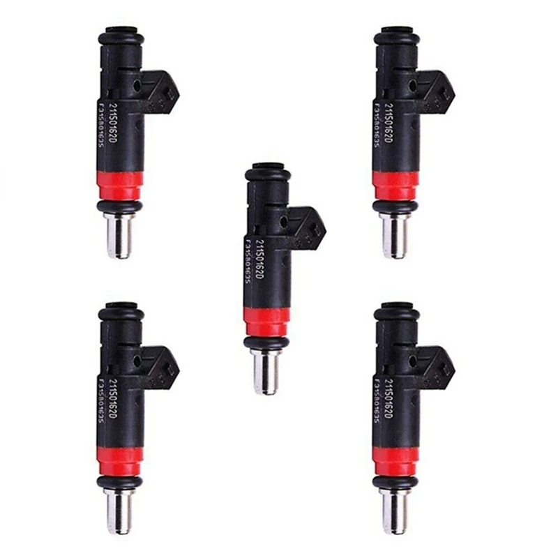 5PcsFuelInjectionValveFuelInjector21150162DforMercedesBenzCar