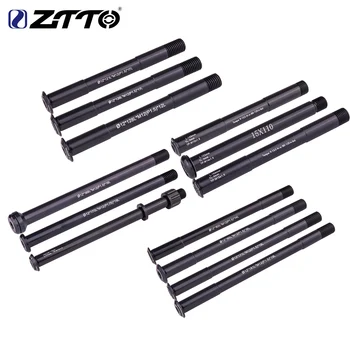 

ZTTO MTB Thru axle Road Bike Shaft Front Hub Rear Skewers 12mm 15mm Wheel Axis Hub Shaft 15x100 12x142 12x100 12x148 15x110