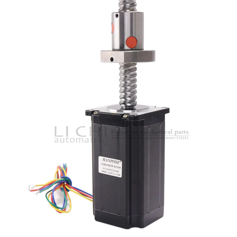 3PCS for 3D Printer nema23 23HS10028 260N.CM 300mm ballscrew motor stepper motor with sfu1204