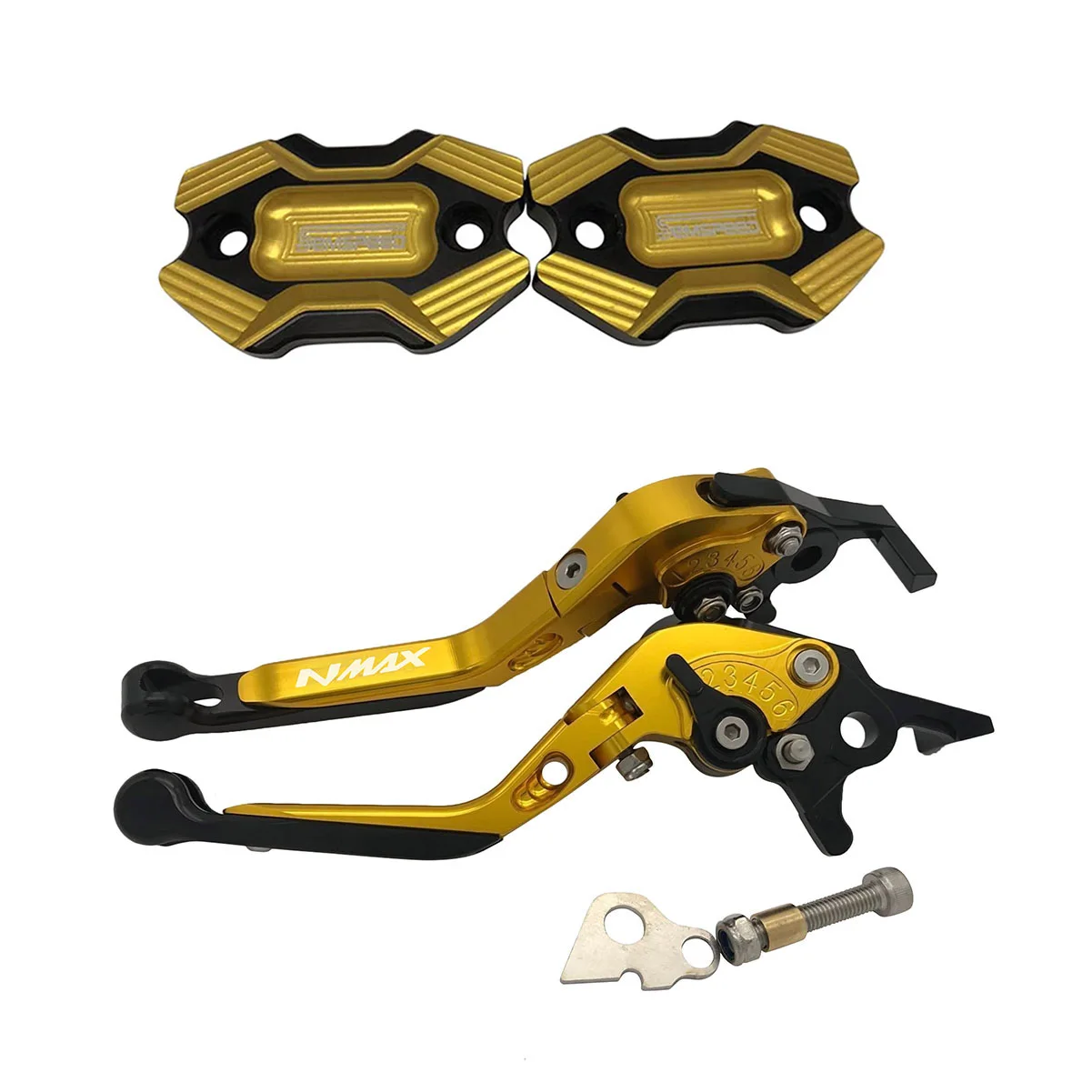 N-MAX155 парковочные рычаги жидкость резервуар масло чашки для NMAX 155 150 125 NMAX155 NMAX125 Мотоцикл Складные Выдвижные Тормозные Рычаги