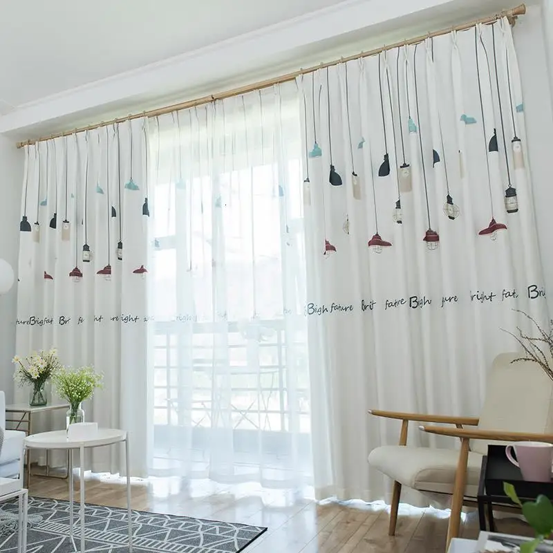 Затемнение перде Cortinas Firanki на окно окна Ридо гардинен короткие для гостиная роскошные Pour Le салон занавески