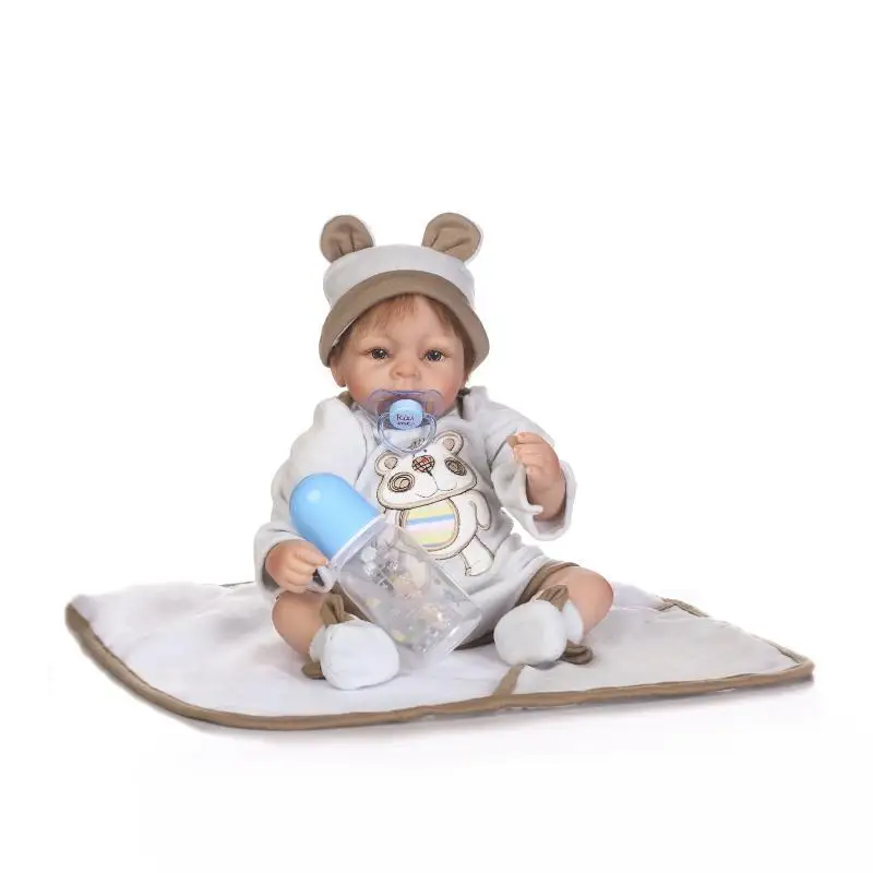 

Cute Model Infant Doll Early Childhood Educational to Sleep with Growth Partners Play House GIRL'S Toy